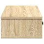 Estante de pared con cajones madera contrachapada roble sonoma von , Regale und Regale - Ref: Foro24-859961, Preis: 67,07 €, ...