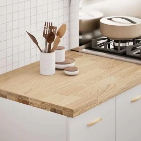 Encimera de cocina rectangular madera maciza roble by , Table tops - Ref: Foro24-4009003, Price: 99,07 €, Discount: %
