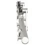 Kit de herrajes para puerta corredera 200 cm acero plateado de , Artículos para puertas - Ref: Foro24-4009694, Precio: 86,87 ...
