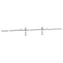 Kit de herrajes para puerta corredera 200 cm acero plateado de , Artículos para puertas - Ref: Foro24-4009694, Precio: 86,87 ...