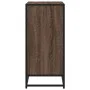 Aparador madera ingeniería y metal marrón roble 68x35x76 cm by , Sideboards - Ref: Foro24-848973, Price: 111,24 €, Discount: %