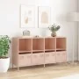 Aparador de acero laminado en frío rosa 135x39x73,5 cm de , Aparadores - Ref: Foro24-3307162, Precio: 190,79 €, Descuento: %