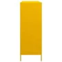Aparador acero laminado en frío amarillo mostaza 135x39x103,5cm de , Aparadores - Ref: Foro24-3307176, Precio: 301,93 €, Desc...