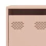 Aparador de acero laminado en frío rosa 135x39x103,5 cm de , Aparadores - Ref: Foro24-3307174, Precio: 301,93 €, Descuento: %