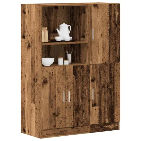 Mueble de cocina 2 piezas madera contrachapada madera vieja von , Regale und Regale - Ref: Foro24-3324149, Preis: 191,54 €, R...