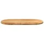 Tablero de mesa ovalado madera maciza de roble 80x40x2 cm by , Table tops - Ref: Foro24-4009069, Price: 46,39 €, Discount: %