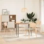 Tablero de mesa ovalado madera maciza de roble 120x60x4 cm by , Table tops - Ref: Foro24-4009043, Price: 149,91 €, Discount: %