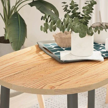Tablero de mesa ovalado madera maciza de roble 100x50x2 cm by , Table tops - Ref: Foro24-4009062, Price: 56,13 €, Discount: %