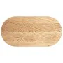 Tablero de mesa ovalado madera maciza de roble 100x50x2 cm by , Table tops - Ref: Foro24-4009062, Price: 56,13 €, Discount: %