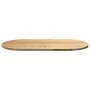 Tablero de mesa ovalado madera maciza de roble 100x50x2 cm by , Table tops - Ref: Foro24-4009062, Price: 56,13 €, Discount: %