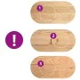 Tablero de mesa ovalado madera maciza de roble 100x50x2 cm by , Table tops - Ref: Foro24-4009062, Price: 56,13 €, Discount: %