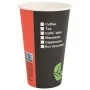Vasos de café de papel con tapa 1000 uds 16oz 400ml de , Vasos desechables - Ref: Foro24-3325214, Precio: 118,58 €, Descuento: %