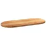 Tablero de mesa ovalado madera maciza de roble 140x60x4 cm by , Table tops - Ref: Foro24-4009076, Price: 175,51 €, Discount: %