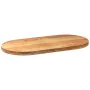 Tablero de mesa ovalado madera maciza de roble 100x50x4 cm by , Table tops - Ref: Foro24-4009074, Price: 110,69 €, Discount: %