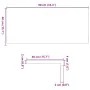 Alféizares de ventana 2 uds madera maciza roble marrón oscuro by , Marcos de ventanas - Ref: Foro24-4009199, Price: 102,85 €,...
