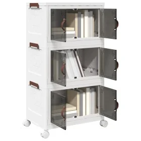Caja de almacenaje apilable con ruedas 3 niveles 28 L by , Cargo forklifts - Ref: Foro24-4012369, Price: 61,03 €, Discount: %