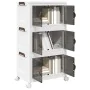 Caja de almacenaje apilable con ruedas 3 niveles 28 L von , Lastenstapler - Ref: Foro24-4012369, Preis: 61,03 €, Rabatt: %