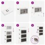 Caja de almacenaje apilable con ruedas 3 niveles 28 L von , Lastenstapler - Ref: Foro24-4012369, Preis: 61,03 €, Rabatt: %