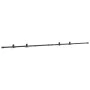 Kit de puerta corredera de armario acero carbono 244 cm de , Accesorios de bricolaje - Ref: Foro24-4009680, Precio: 35,53 €, ...