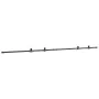 Kit de puerta corredera de armario acero carbono 244 cm de , Accesorios de bricolaje - Ref: Foro24-4009680, Precio: 35,53 €, ...