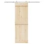 Kit de herrajes para puerta corredera 183 cm acero plateado by , Door items - Ref: Foro24-4009696, Price: 66,49 €, Discount: %