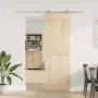 Kit de herrajes para puerta corredera 183 cm acero plateado by , Door items - Ref: Foro24-4009696, Price: 66,49 €, Discount: %