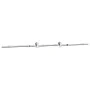 Kit de herrajes para puerta corredera 183 cm acero plateado by , Door items - Ref: Foro24-4009696, Price: 66,49 €, Discount: %
