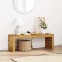 Mesa de centro madera maciza de teca 110x35x38 cm by , Coffee table - Ref: Foro24-4009313, Price: 150,11 €, Discount: %