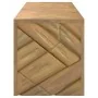 Mesa de centro madera maciza de teca 110x35x38 cm by , Coffee table - Ref: Foro24-4009313, Price: 150,11 €, Discount: %