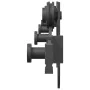 Kit de herrajes para puertas correderas acero negro 183 cm by , Door items - Ref: Foro24-4009732, Price: 39,26 €, Discount: %