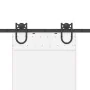 Kit de herrajes para puertas correderas acero negro 183 cm by , Door items - Ref: Foro24-4009732, Price: 39,26 €, Discount: %
