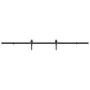 Kit de herrajes para puertas correderas acero negro 213,5 cm by , Door items - Ref: Foro24-4009705, Price: 90,54 €, Discount: %