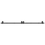 Kit de herrajes para puertas correderas acero negro 200 cm de , Artículos para puertas - Ref: Foro24-4009745, Precio: 116,09 ...