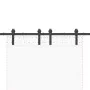 Kit de herrajes para puertas correderas acero negro 200 cm de , Artículos para puertas - Ref: Foro24-4009745, Precio: 116,09 ...