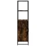 Aparador alto madera de ingeniería y metal 68x35x139 cm de , Aparadores - Ref: Foro24-849051, Precio: 99,81 €, Descuento: %