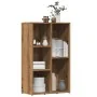 Estantería madera de ingeniería roble artisan 50x25x80 cm de , Librerías y estanterías - Ref: Foro24-855781, Precio: 45,60 €,...