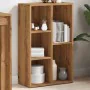 Estantería madera de ingeniería roble artisan 50x25x80 cm de , Librerías y estanterías - Ref: Foro24-855781, Precio: 45,60 €,...