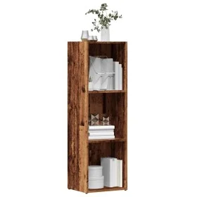 Estantería madera de ingeniería envejecida 36x30x114 cm by , Bookcases and shelves - Ref: Foro24-855774, Price: 45,13 €, Disc...