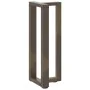 Patas mesa consola forma T 2 uds acero natural 25x28x(72-73) cm von , Tischbeine - Ref: Foro24-4013043, Preis: 89,43 €, Rabat...