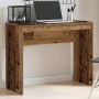 Escritorio de madera contrachapada madera envejecida 90x40x72cm de , Escritorios - Ref: Foro24-855832, Precio: 41,88 €, Descu...