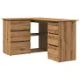 Escritorio de esquina madera contrachapada 145x100x76 cm by , Desks - Ref: Foro24-855963, Price: 175,87 €, Discount: %