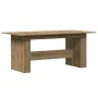 Mesa de comedor madera ingeniería roble artisan 180x90x76 cm von , Küchen- und Esstische - Ref: Foro24-855845, Preis: 135,33 ...