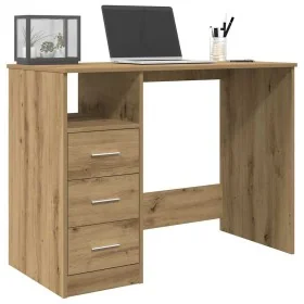 Escritorio de madera de ingeniería roble artisan 102x76x50 cm von , Schreibtische - Ref: Foro24-855853, Preis: 103,04 €, Raba...