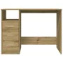 Escritorio de madera de ingeniería roble artisan 102x76x50 cm de , Escritorios - Ref: Foro24-855853, Precio: 102,62 €, Descue...