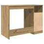 Escritorio de madera de ingeniería roble artisan 102x76x50 cm de , Escritorios - Ref: Foro24-855853, Precio: 102,62 €, Descue...