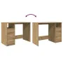 Escritorio de madera de ingeniería roble artisan 102x76x50 cm de , Escritorios - Ref: Foro24-855853, Precio: 102,62 €, Descue...