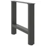 Patas de mesa de centro acero antracita 2 uds 50x(42-43) cm von , Tischbeine - Ref: Foro24-4013282, Preis: 60,22 €, Rabatt: %