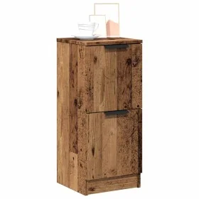 Aparadores 2 uds madera ingeniería madera envejecida 30x30x70cm by , Sideboards - Ref: Foro24-856960, Price: 67,41 €, Discoun...