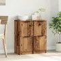Aparadores 2 uds madera ingeniería madera envejecida 30x30x70cm von , Sideboards - Ref: Foro24-856960, Preis: 67,41 €, Rabatt: %