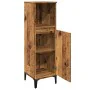 Armario de baño madera de ingeniería envejecida 30x30x100 cm von , Badezimmerwaschtische - Ref: Foro24-857111, Preis: 51,46 €...